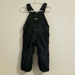 Oshkosh B'gosh Denim Overalls Size 9 months